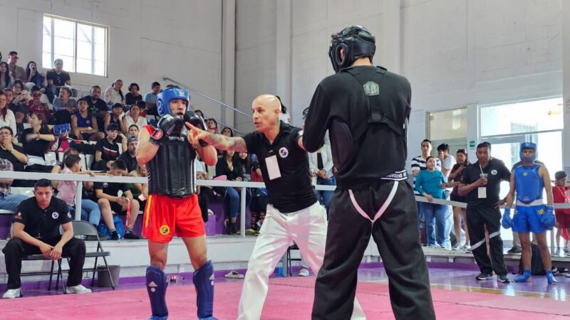 CUMPLE ALEX RAMÍREZ COMO JUEZ Y REFEREE EN EL ESTATAL DE WUSHU KUNG FU