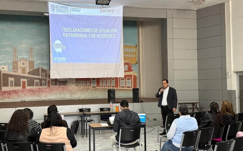Capacita SFP sobre declaraciones patrimoniales a personal de SEECH en todo el estado
