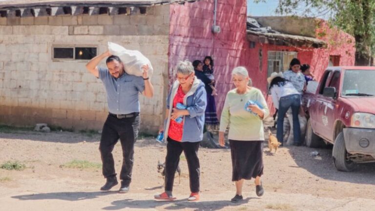 Llevan venta de frijol a bajo costo y atención ciudadana a Laguna de las Vacas