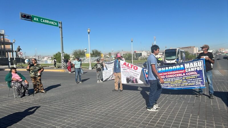 Nuevamente Viky bloquea la ciudad