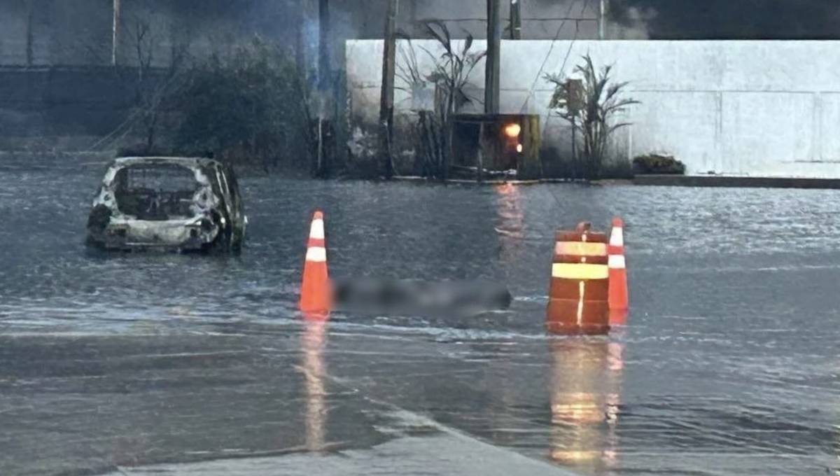 Incendio en Dos Bocas