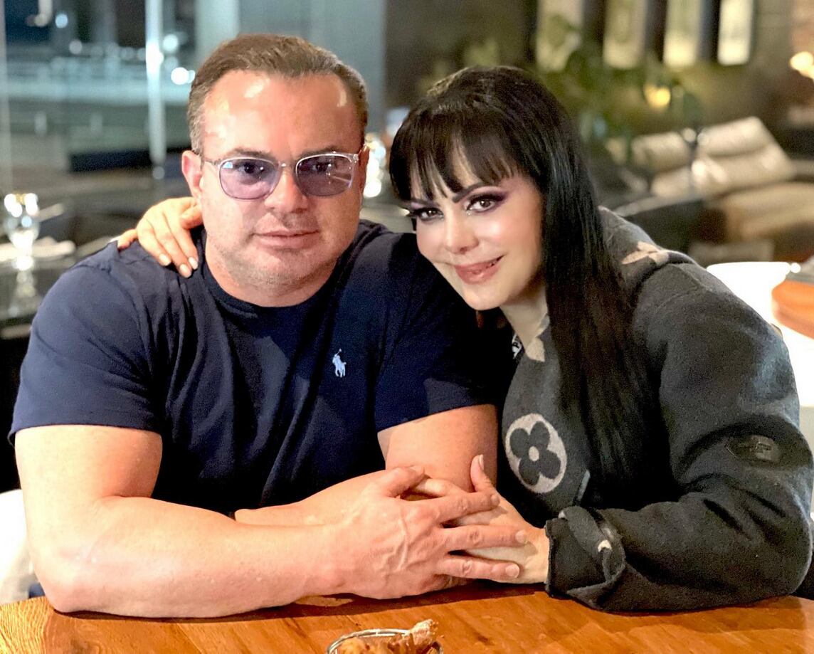 Maribel Guardia y Marco Chacón