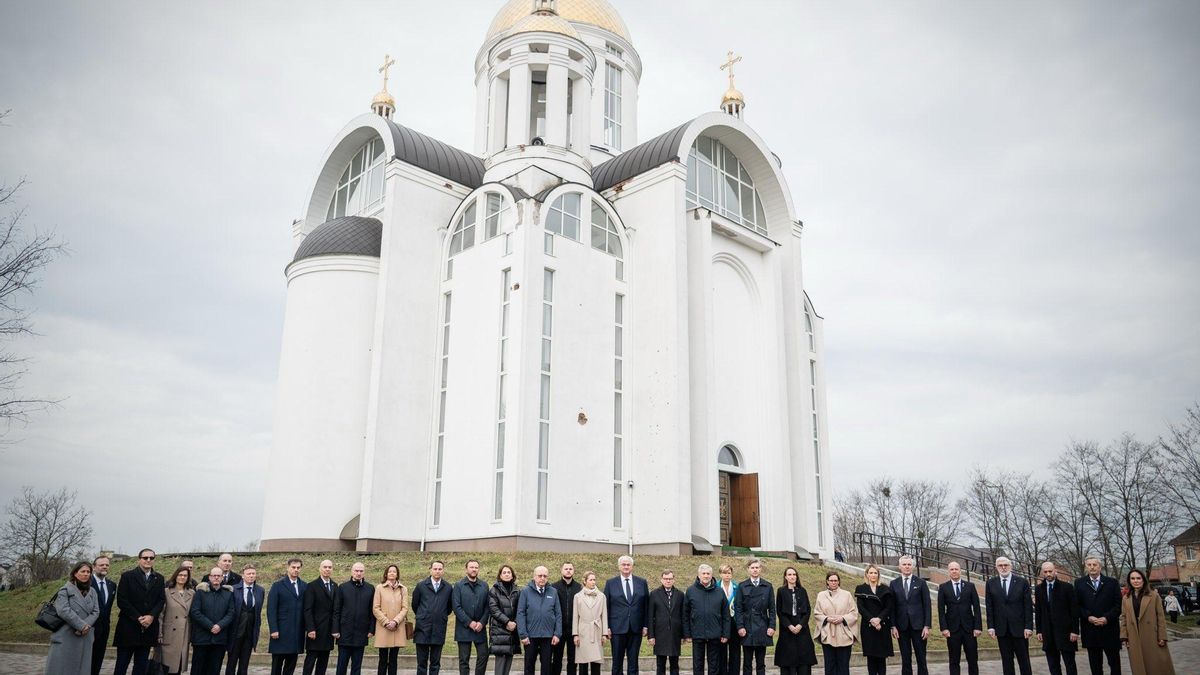 La UE conmemora la masacre de Bucha y se compromete a "la plena rendición de cuentas de los crímenes de guerra" de Rusia