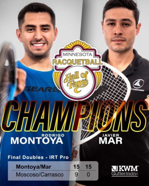 Rodrigo y Javier vencen a Bolivia y son campeones de Dobles en el ‘Salón de La Fama’ en Minnesota