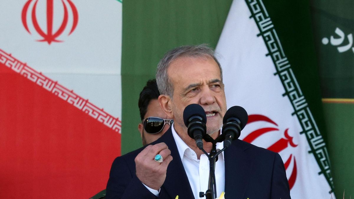 El presidente de Irán, Masud Pezeshkian, en una imagen de archivo.