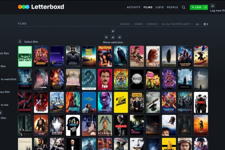 Letterboxd, red social para cinéfilos