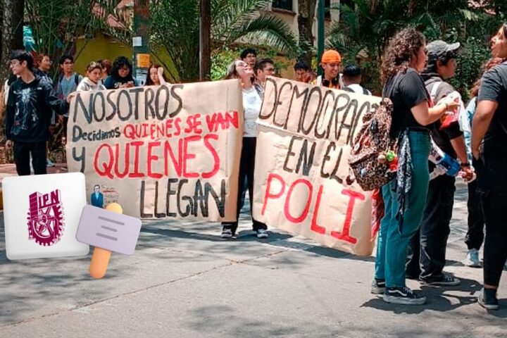 Estudiantes del IPN marcharon a Zacatenco