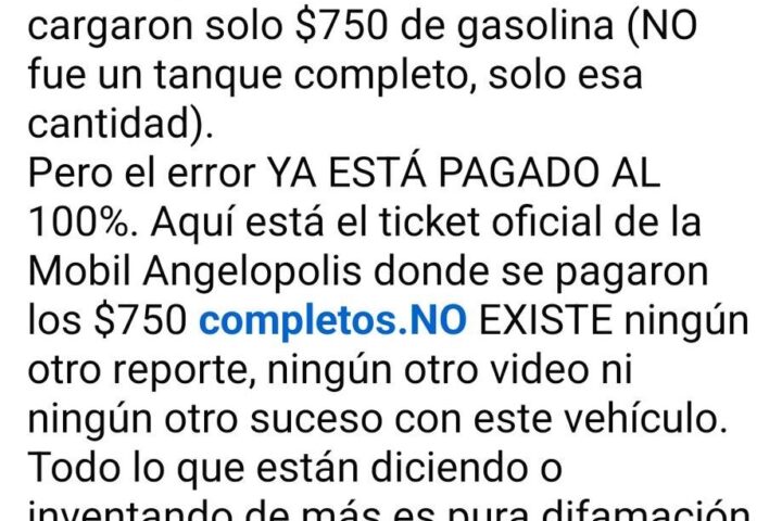 Lady Gasolina amenaza con demandar por difamación tras viralizarse su caso