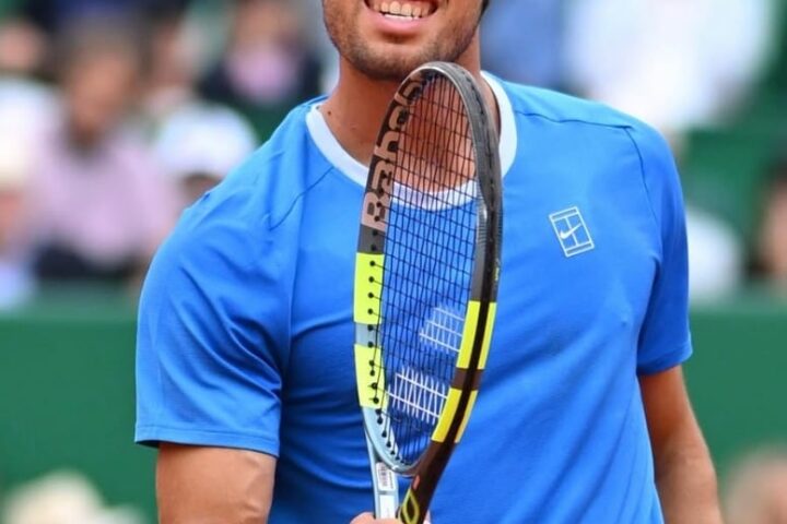 Carlos Alcaraz, tenista español.