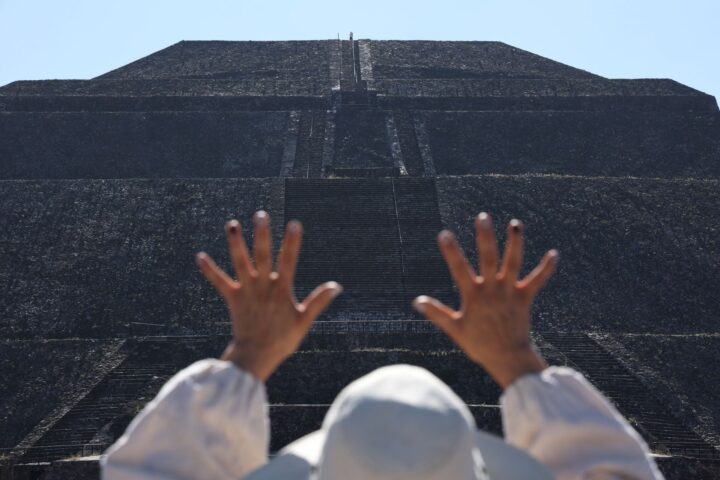 Piramide de Teotihuacán en México