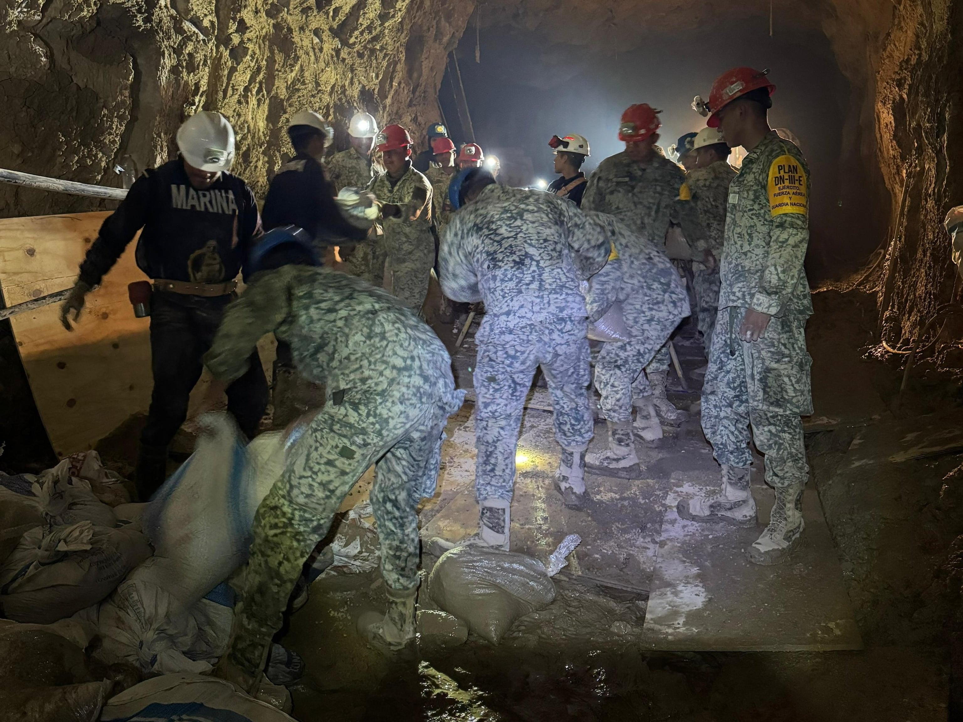 Rescate en mina Santa Fe