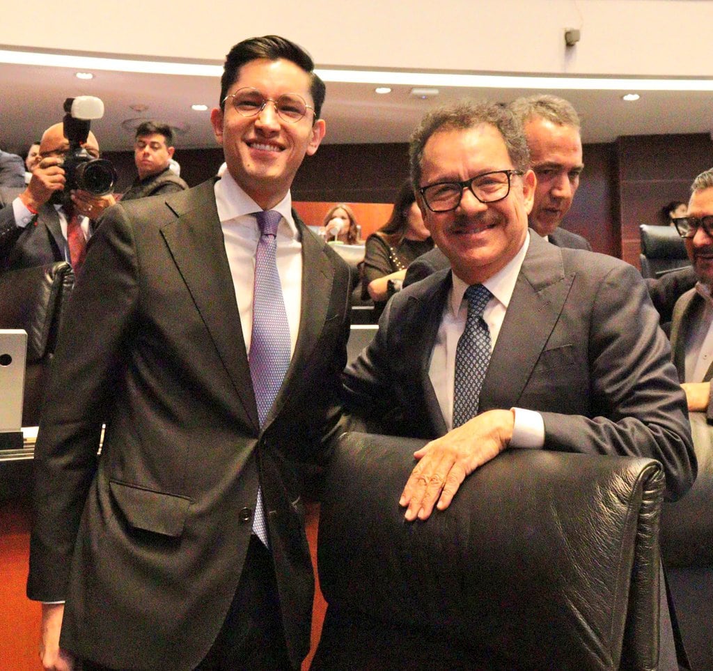 Ignacio Mier felicita a Roberto Velasco y reconoce a Juan Ramón de la Fuente