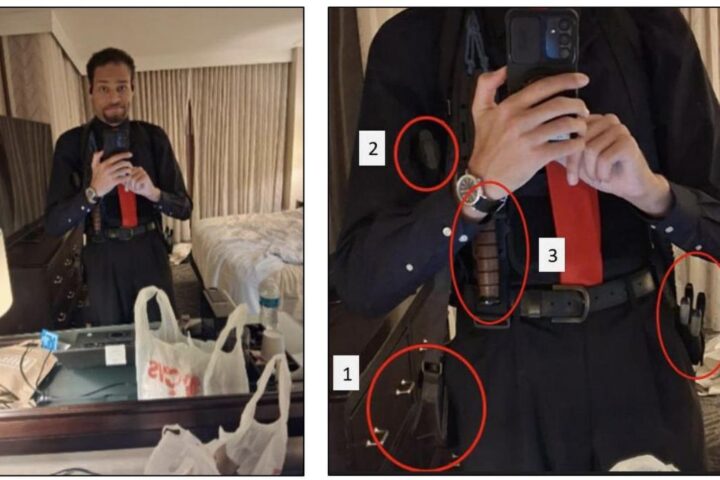 El hombre que intentó atentar contra Trump se hizo un selfie armado antes del ataque en la cena de corresponsales