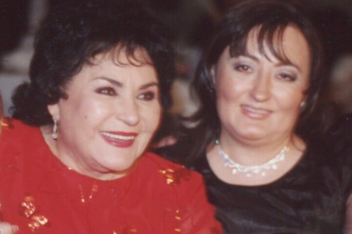 Carmen Salinas y su hija, María Eugenia Plascencia