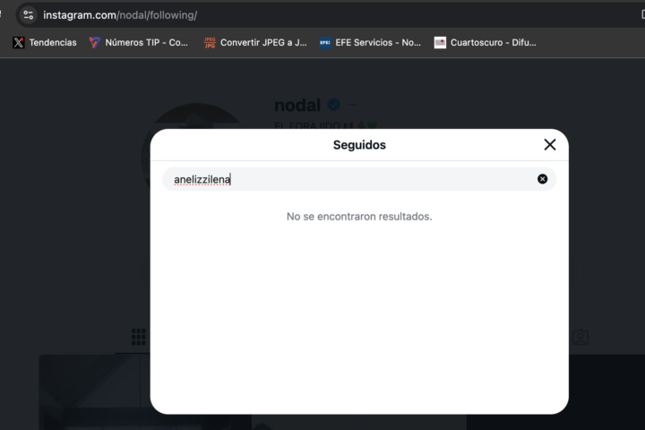 Aseguran que Nodal dejó de seguir a la mamá de Ángela Aguilar, aumentando rumores de separación