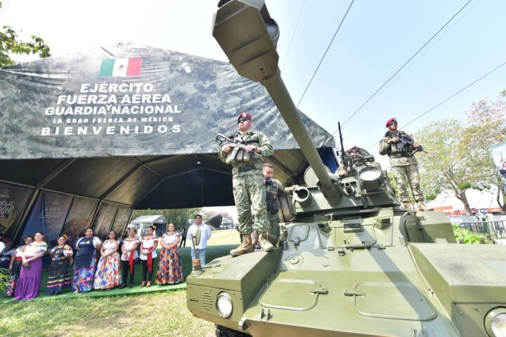 Tabasco abre exposición “La Gran Fuerza de México” durante la Feria estatal.