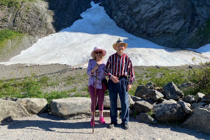 Roger Sweet con Marlene Sweet