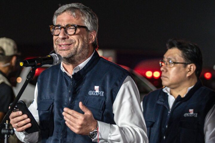 Fotografía de archivo de Piero Corvetto, responsable de la organización de elecciones en Perú, y que ha dimitido antes de la segunda vuelta.