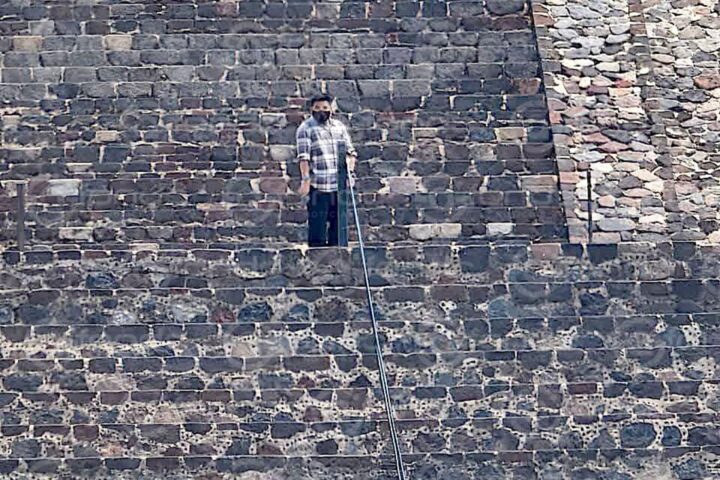 Balacera en Teotihuacán