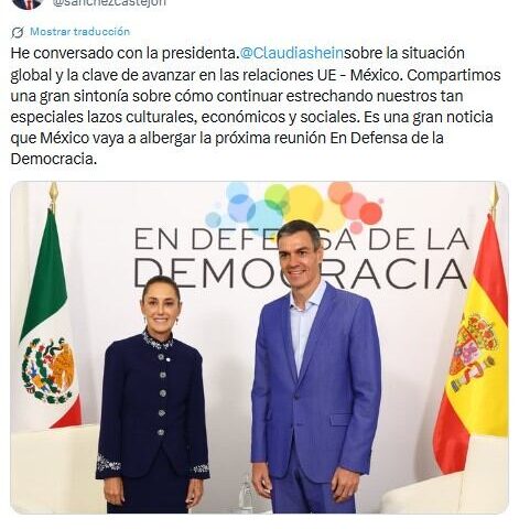 México será sede de la próxima cumbre de democracia