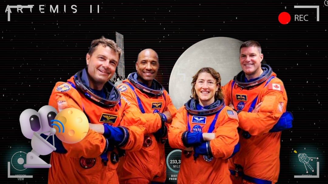 Astronautas de misión Artemis II 