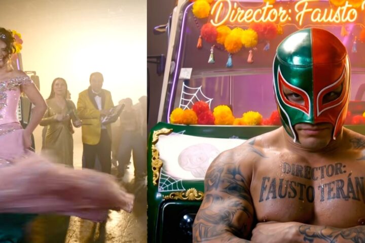 En el video de Por ella aparece una quinceañera y un luchador