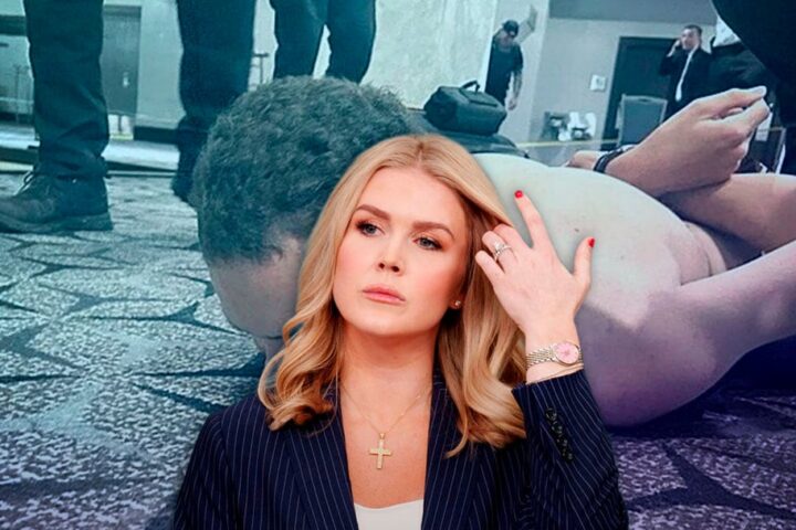 Karoline Leavitt habló de “disparos” antes del tiroteo en la Cena de Corresponsales