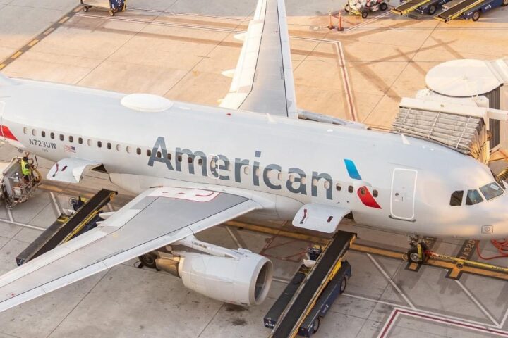 Avión de American Airlines