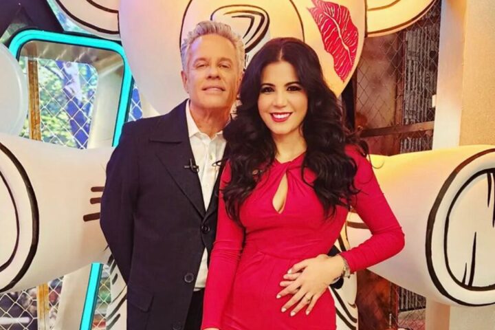 Cinthia Aparicio y Alexis Ayala