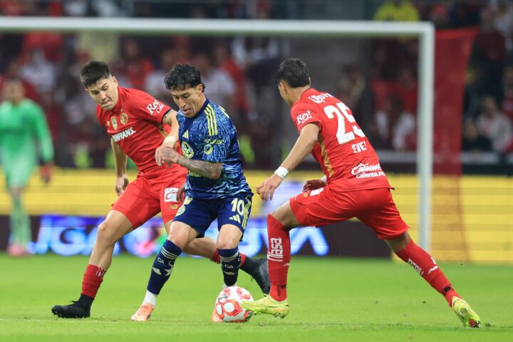 América vs Toluca en la Liga MX