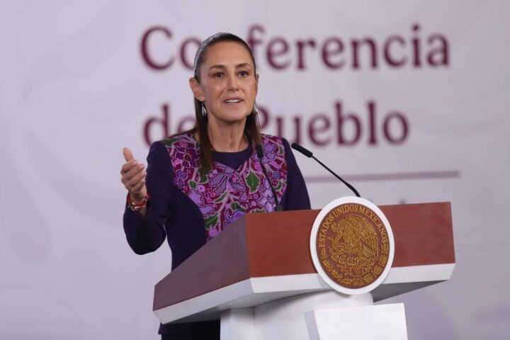 Claudia Sheinbaum, presidenta de México.