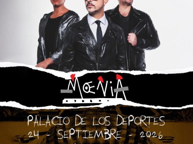 Moenia tendrá un concierto en el Palacio de los Deportes