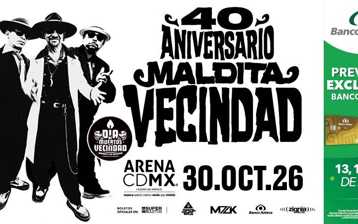Maldita Vecindad en Arena CDMX