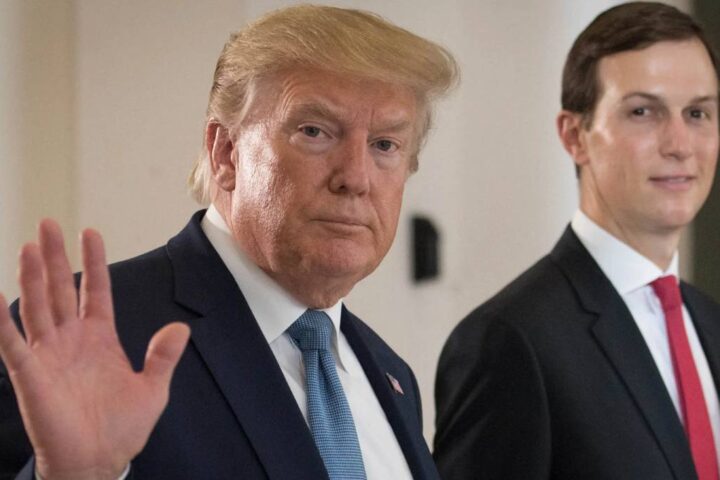 Donald Trump y Jared Kushner