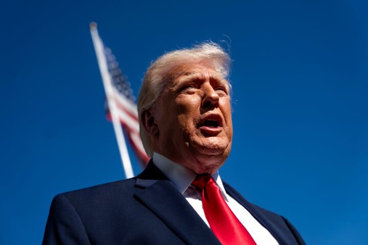 El presidente de Estados Unidos, Donald Trump.