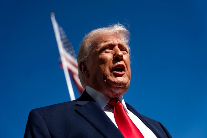 El presidente de Estados Unidos, Donald Trump.