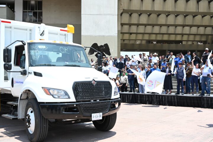 Cuauhtémoc invierte en camiones de basura para mejorar servicios públicos