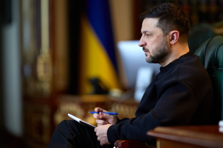 Volodímir Zelenski, presidente de Ucrania