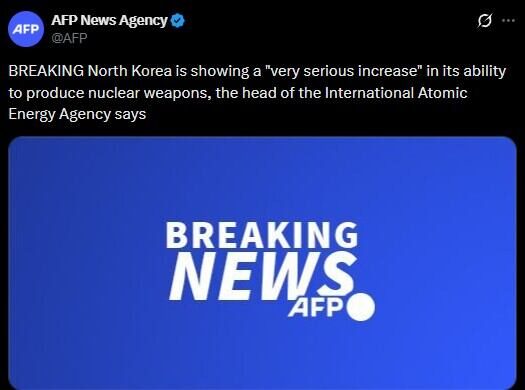 Alertan sobre avances de Corea del Norte en armas nucleares