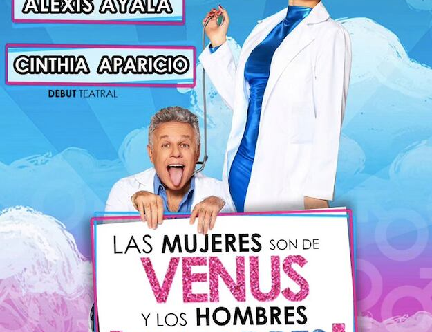 Cinthia Aparicio y Alexis Ayala juntos en obra de teatro