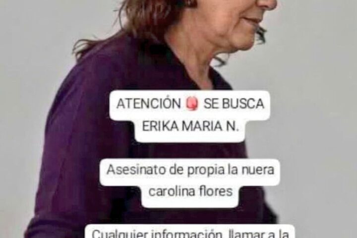 Erika, suegra de Carolina Flores