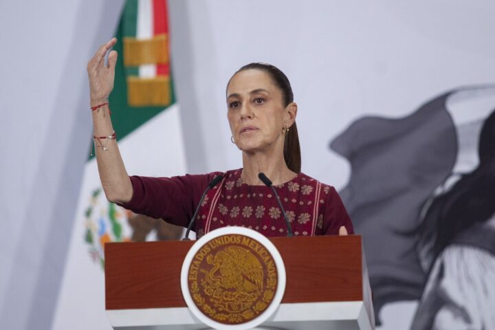 Claudia Sheinbaum, presidenta de México.
