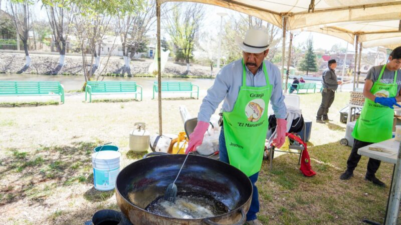 Noticias Chihuahua Pausa.MX Casi 200 pescadores asistieron al Torneo en el Festival de la Trucha
