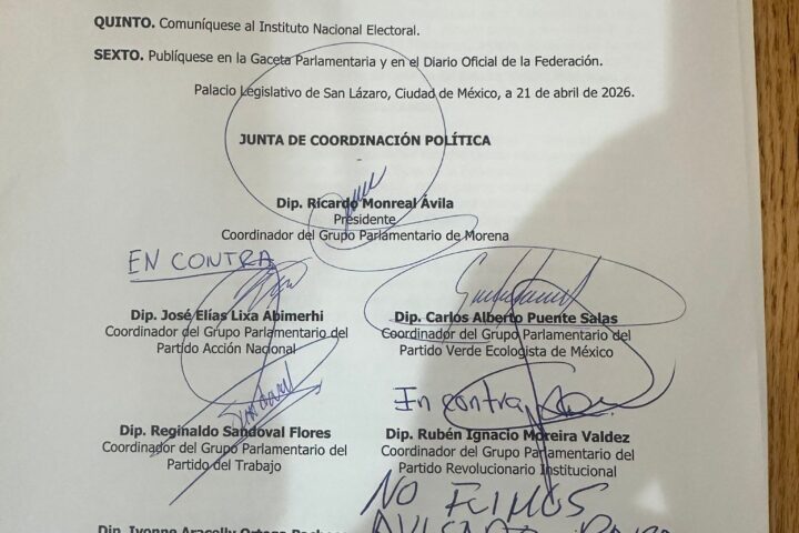 Revelan terna para el INE respaldada por Morena, PT y PVEM