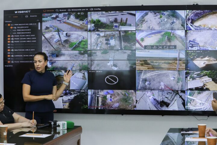 C4 del Agua detecta huachicol y fugas en La Paz: Milena Quiroga.