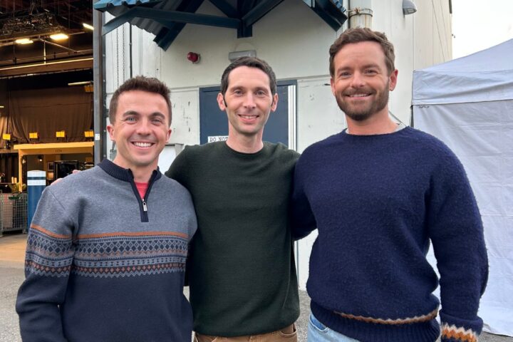 Justin Berfield, Reese de Malcolm in the Middle, al lado de Frankie Muniz y Christopher Masterson