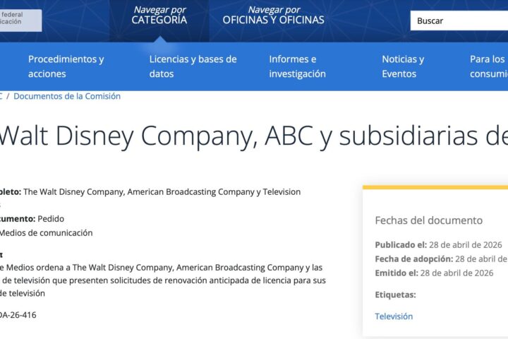 Estados Unidos revisará licencias de ABC tras programa de Jimmy Kimmel