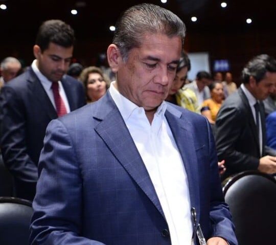 Carlos Alberto Puente, coordinador del Partido Verde Ecologista de México (PVEM)