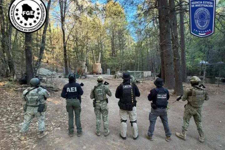 Así es el narcolaboratorio de El Pinal ligado a policías de Chihuahua y agentes de la CIA