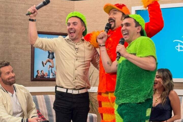 Malcolm el de en medio con la Familia P.Luche